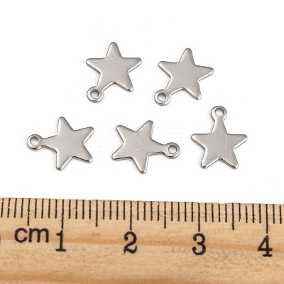 Tarnish Resistant 304 Stainless Steel Charms STAS-G190-27P-B-1