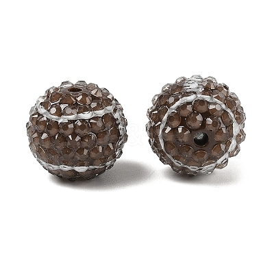 Sport Theme Opaque Acrylic Resin Beads MACR-U010-01D-1