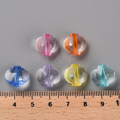Transparent Acrylic Beads TACR-S154-23A-1