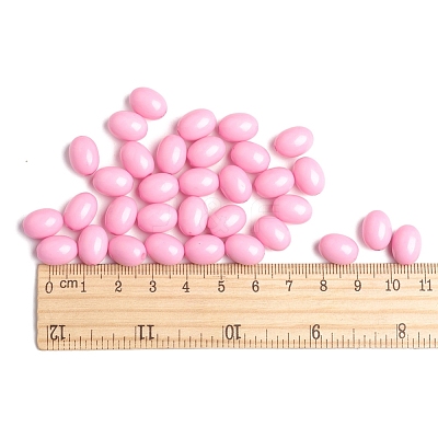 Opaque Acrylic Beads SACR-R828-07-1
