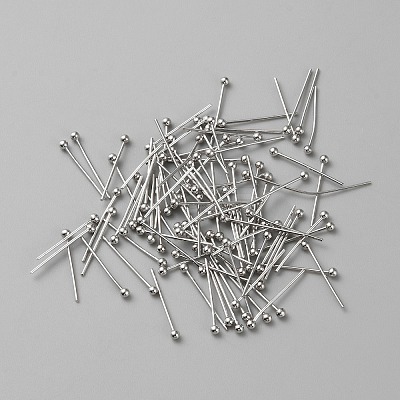 100Pcs Brass Ball Head Pins FIND-WH0110-694B-P-1