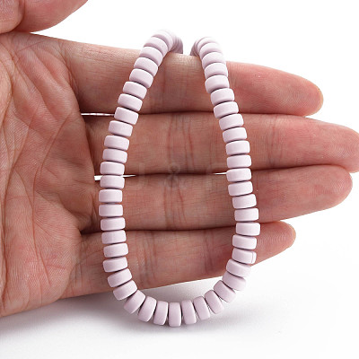 Handmade Polymer Clay Beads Strands CLAY-N008-49-1