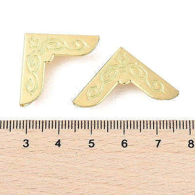 Iron Metal Photo Corners for Photo Albums IFIN-R002-01G-1