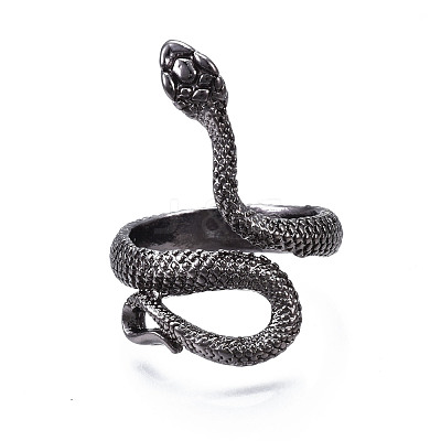 Alloy Cuff Finger Rings X-RJEW-T006-33B-1