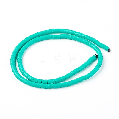 Handmade Polymer Clay Beads CLAY-R067-4.0mm-34-1