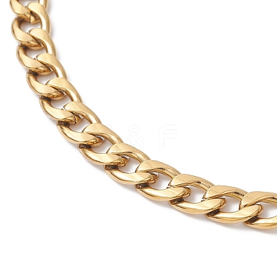 304 Stainless Steel Curb Chain Purse Chains AJEW-BA00160-03-1
