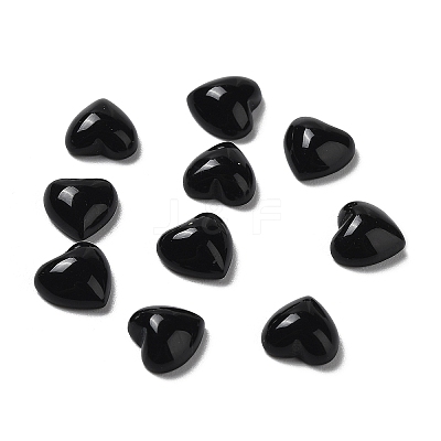 Natural Black Onyx Cabochons G-K337-09B-1