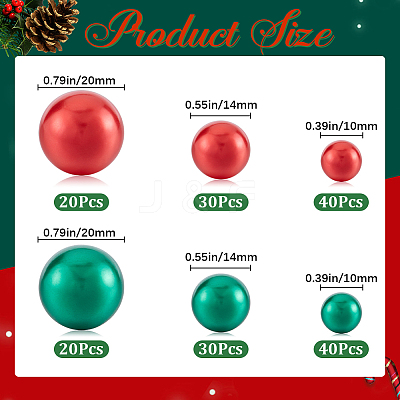 Plastic Beads KY-GF0001-52B-1