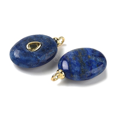 Natural Lapis Lazuli Pendants G-H328-07G-B17-1