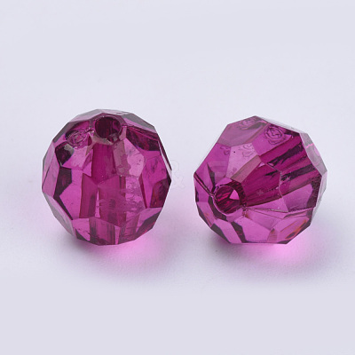 Transparent Acrylic Beads TACR-Q257-10mm-V65-1