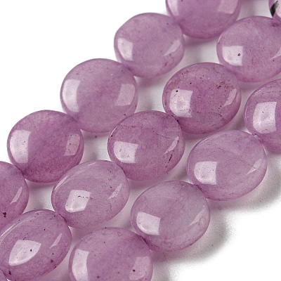 Natural White Jade Beads Strands G-M420-F02-03-1
