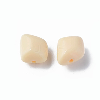 Opaque Acrylic Beads MACR-S373-15A-A15-1