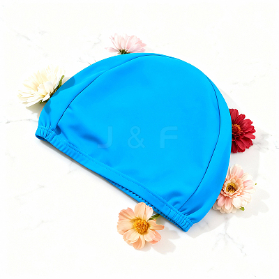 12Pcs Polyester Swimming Hat AJEW-CN0007-29A-1