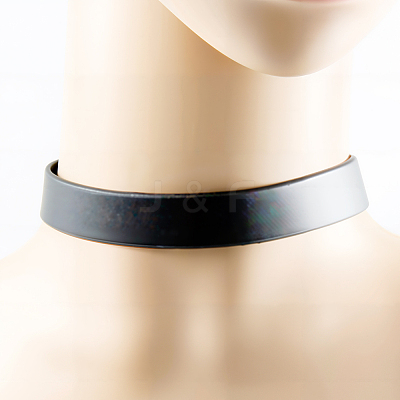 1Pc Leather Punk Rock Style Necklaces NJEW-CL0001-05-1
