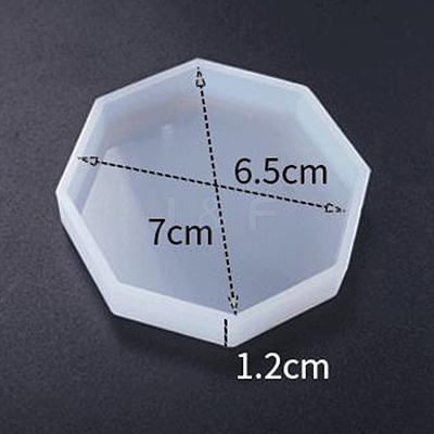 DIY Octagon Cup Mat Silicone Molds X-SIMO-PW0001-117A-02-1