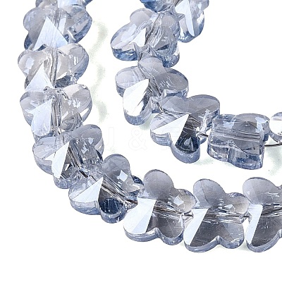Electroplate Glass Beads Strands EGLA-Q135-04A-A05-1