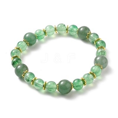 Multi-layered Stretch Beaded Bracelets Sets BJEW-JB05755-03-1