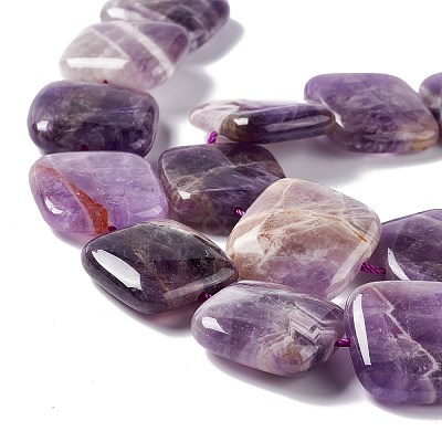 Natural Amethyst Beads Strands G-L253-11-1