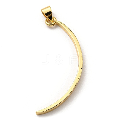 Brass with Cubic Zirconia Pendants KK-K341-32G-1