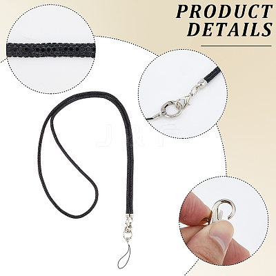 Zinc Alloy Resin Universal Cell Phone Strap Crossbody Neck Strap Phone Charms AJEW-WH20067-051P-01-1
