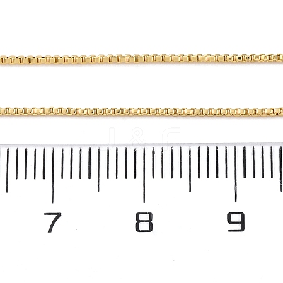 Brass Venetian Chain NJEW-E151-04G-1
