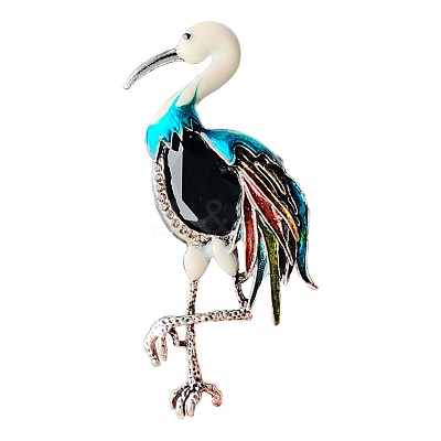 Crane Enamel Pins PW-WG47906-01-1