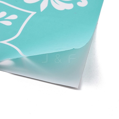 1 Sheet Self-Adhesive Silk Screen Printing Stencil DIY-OC0008-068-1