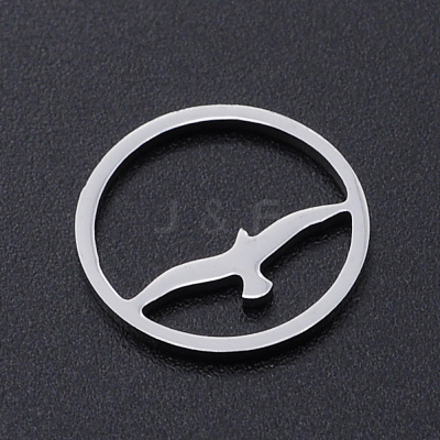 Tarnish Resistant 201 Stainless Steel Links Rings STAS-N090-JN841-1-1