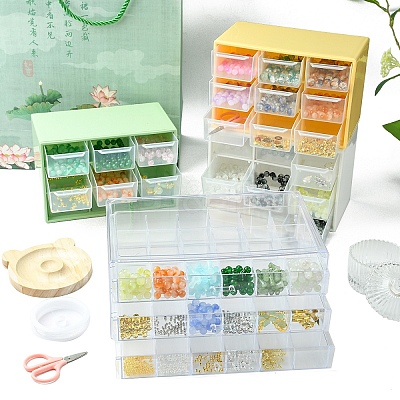 DIY Lampwork Beaded Bracelet Making Kit DIY-FZC0001-01C-1