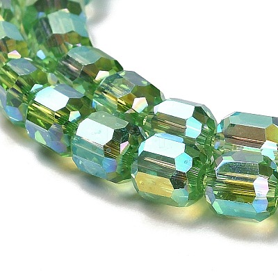 Electroplate Glass Beads X1-EGLA-D030-19K-1