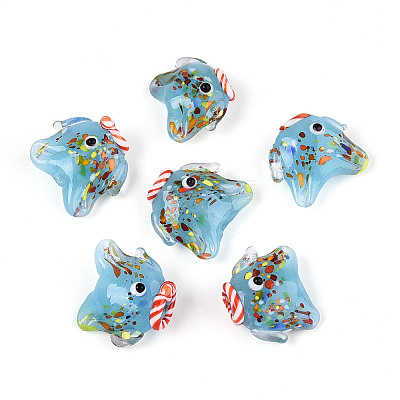 Handmade Lampwork Beads LAMP-T023-16C-1