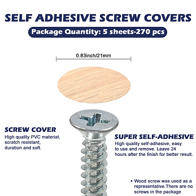 5 Sheets PVC Self-Adhesive Stickers DIY-SP0006-19A-1