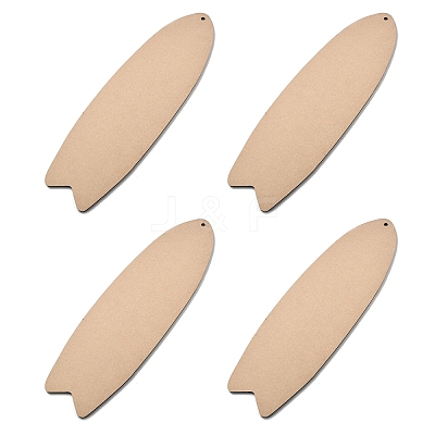 Unfinished Wooden Pendant Decorations DIY-XCP0003-73-1