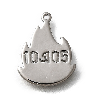 Brass Pendants KK-Q035-04P-1