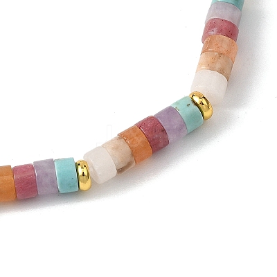 Natural Mixed Gemstone Beaded Stretch Bracelets for Women BJEW-JB12819-1