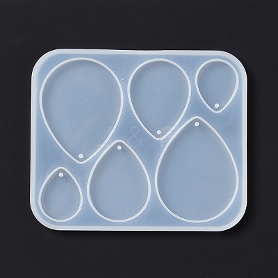 DIY Pendant Silicone Molds DIY-G065-01K-1