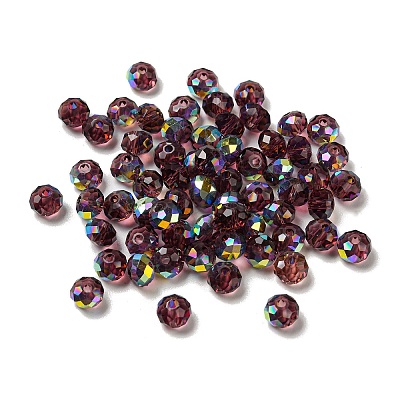 Electroplate Glass Beads EGLA-Z004-01A-10-1
