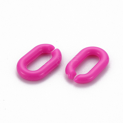Opaque Acrylic Linking Rings SACR-T357-01B-1