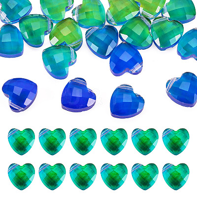 Glass Charms GLAA-TAC0012-28B-1