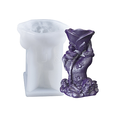 DIY Silicone Statue Candle Holder Molds SIMO-PW0015-51B-1