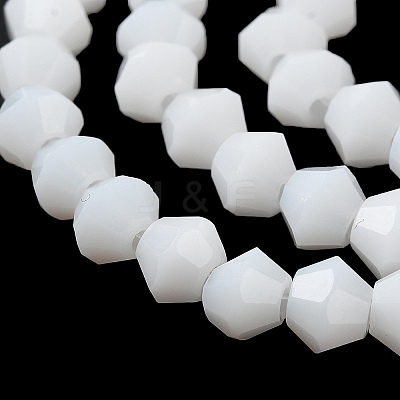 Opaque Solid Color Imitation Jade Glass Beads Strands LS-GLAA-F029-P4mm-15-1