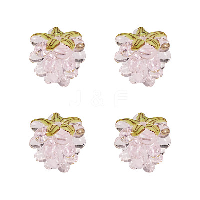 4Pcs Handmade Lampwork Beads LAMP-TA0002-24B-1