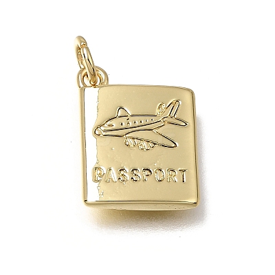Brass Charms KK-C262-34G-1