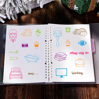 PVC Plastic Stamps DIY-WH0167-56-107-1