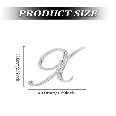 1Pc Alloy Brooches JEWB-LP0004-01X-1