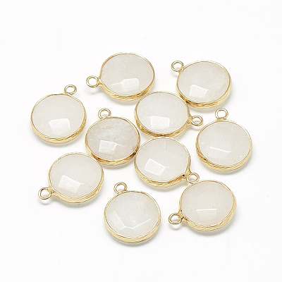 Natural White Jade Pendants G-Q964-13G-1