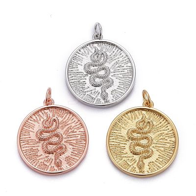 Brass Pendants KK-Z009-26-1