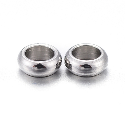 Tarnish Resistant 201 Stainless Steel Spacer Beads STAS-K200-07P-D-1