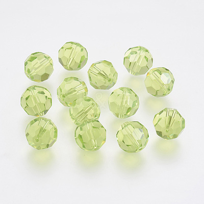 Imitation Austrian Crystal Beads SWAR-F021-10mm-252-1