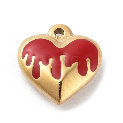 304 Stainless Steel Pendants STAS-M326-01D-G-1
